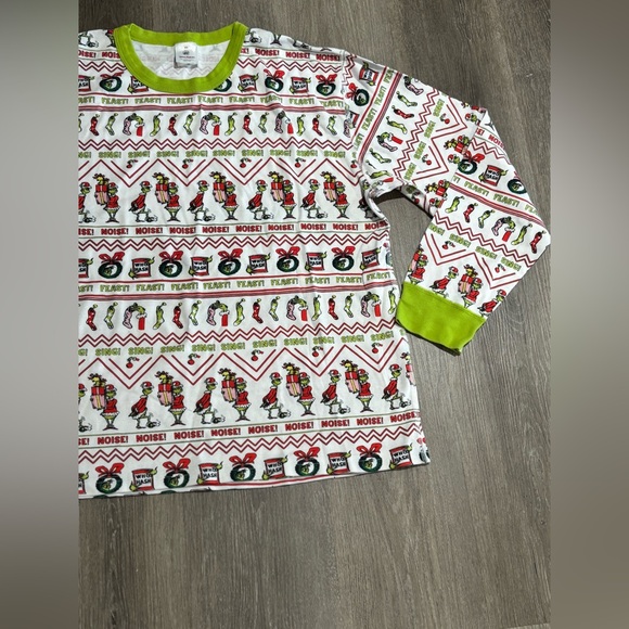 Grinch Hanna Andersson Adult Pajama Top Christmas Long Sleeve Shirt Size XXL - Picture 2 of 16